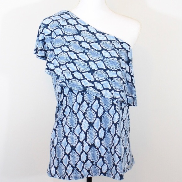 Michael Kors Snake Print Blouse - Picture 1 of 4
